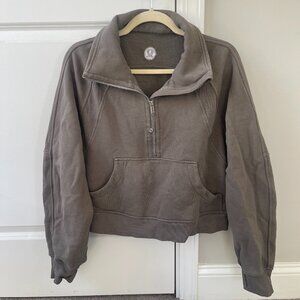 VGUC Lululemon scuba oversized funnel neck in rover